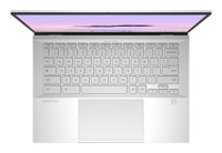 ASUS Chromebook Plus CX54 CX5403CMA-QM1515 Intel Core Ultra 5 115U 35,6 cm (14") Touchscreen WQXGA 16 GB LPDDR5x-SDRAM 512 GB SSD Wi-Fi 6E (802.11ax) ChromeOS Silber