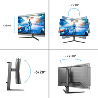 Philips Evnia 5000 27M2N5500/00 Computerbildschirm 68,6 cm (27") 2560 x 1440 Pixel Quad HD LCD Schwarz