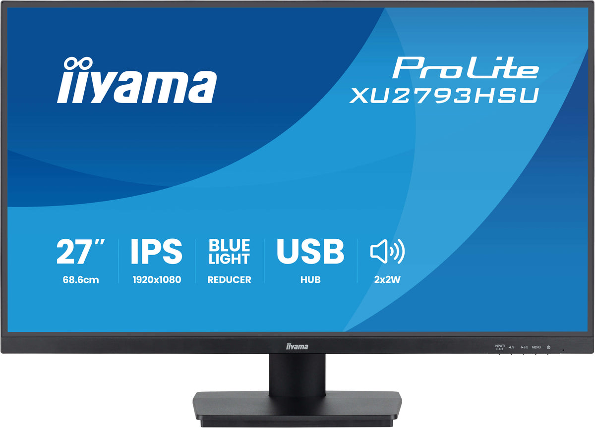 iiyama ProLite XU2793HSU-B7 Computerbildschirm 68,6 cm (27") 1920 x 1080 Pixel Full HD LED Schwarz
