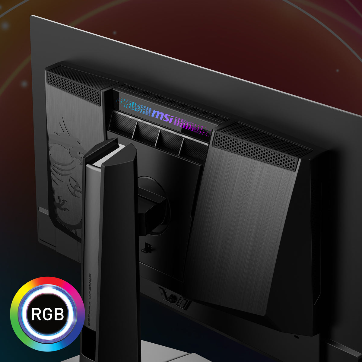 MSI MPG 271QRXDE QD-OLED Computerbildschirm 67,3 cm (26.5") 2560 x 1440 Pixel Wide Quad HD Schwarz