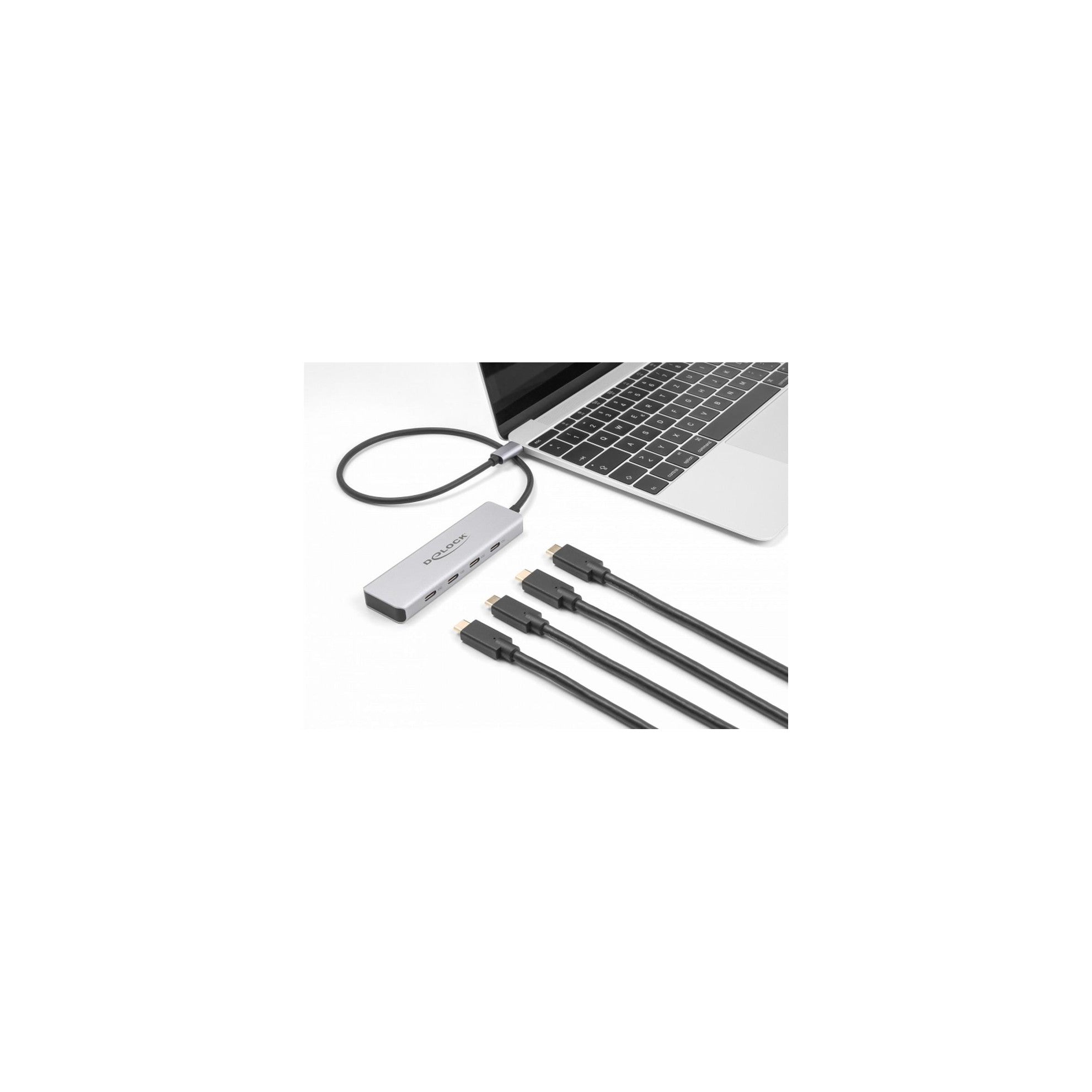 Delock USB 10 Gbps Type C Hub, 4x Type C