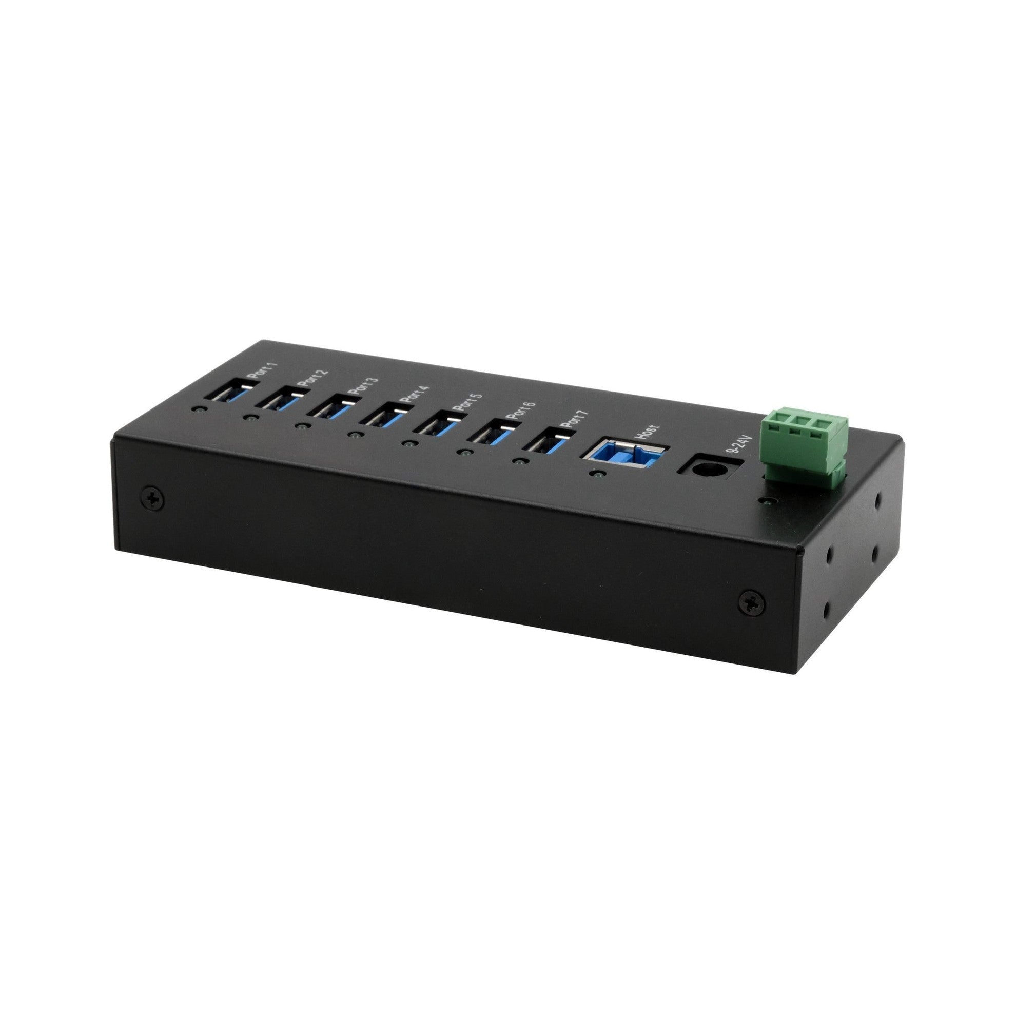 Exsys7-Ports USB 3.2 Gen 1 HUB, 15 KV ESD