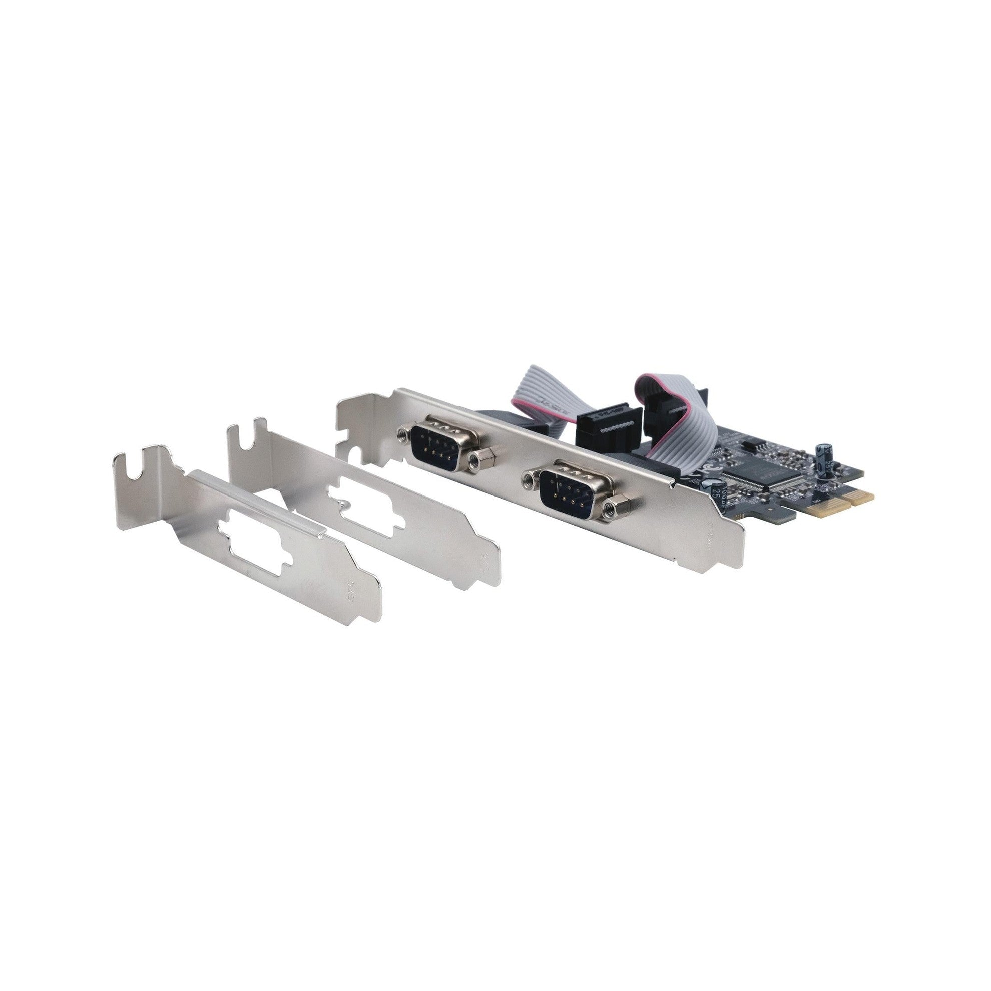 Exsys PCIe 2S Seriell RS-232 Karte
