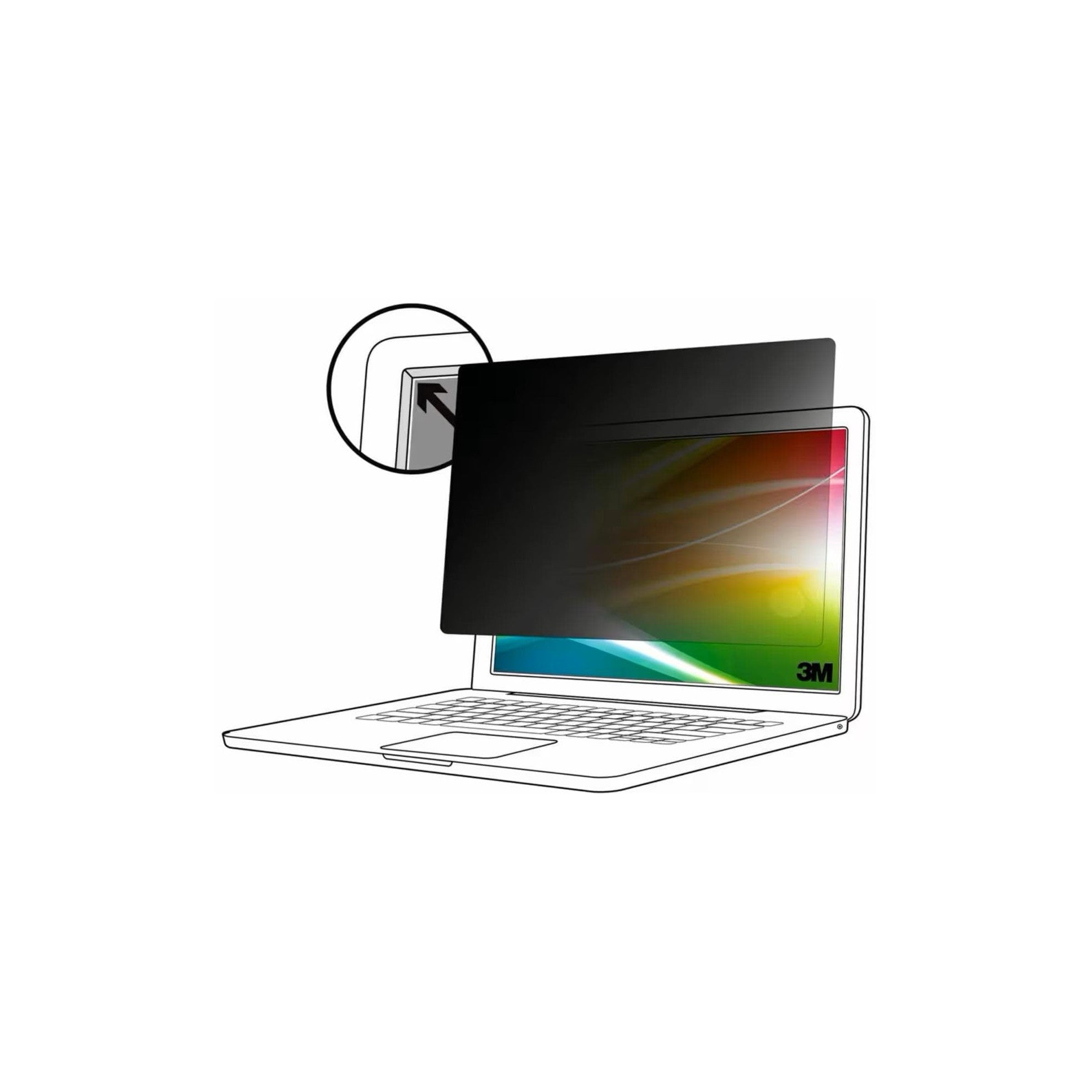 3M Bright Screen PF 12.1 Laptop, 16:10