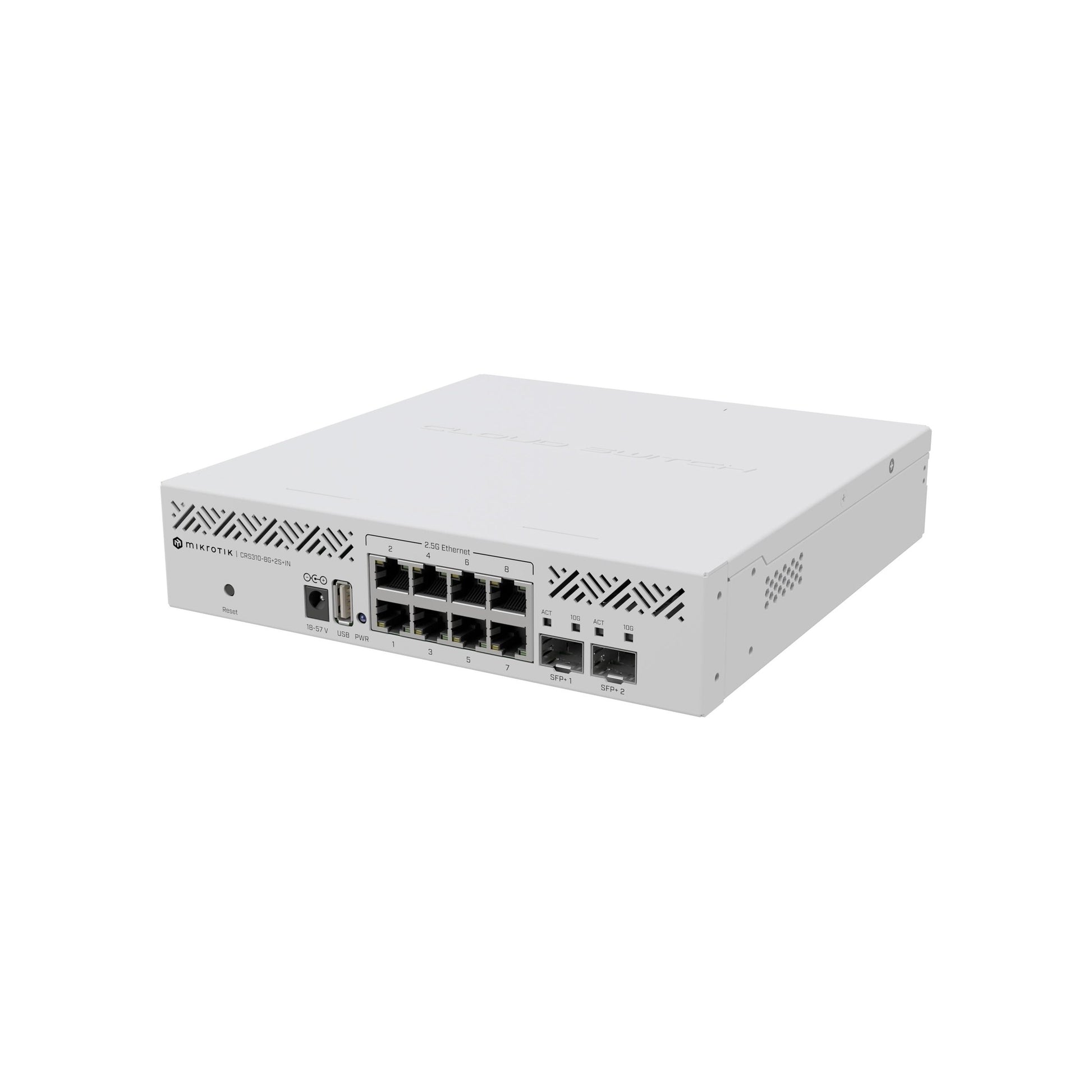 MikroTik CRS310-8G+2S+IN: L3 Smart Switch