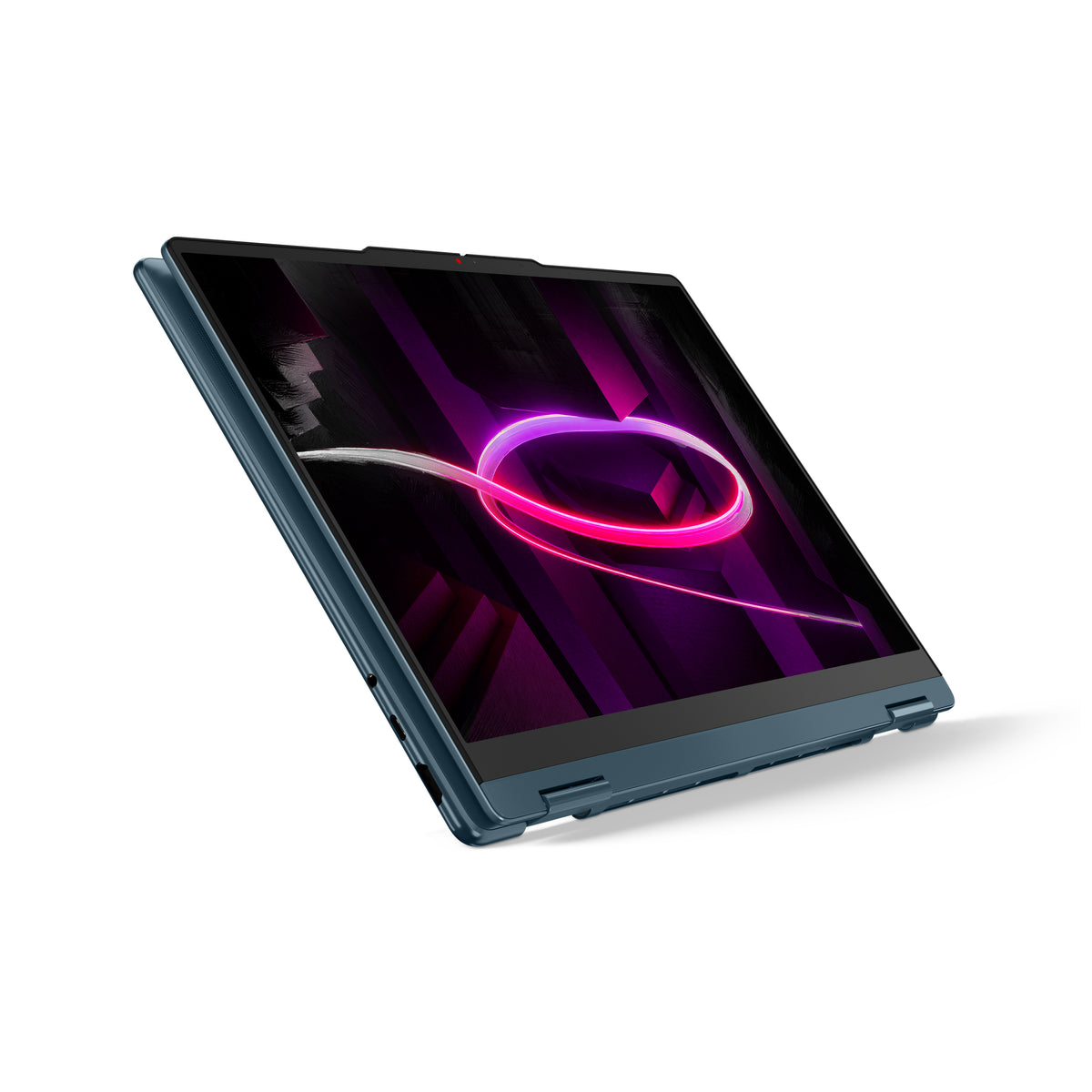 Lenovo Yoga 7 2-in-1 14AGP11 Copilot+ PC AMD Ryzen AI 7 445 Hybrid (2-in-1) 35,6 cm (14") Touchscreen 2.8K 16 GB LPDDR5x-SDRAM 512 GB SSD Wi-Fi 7 (802.11be) Windows 11 Home Türkis Deutsch