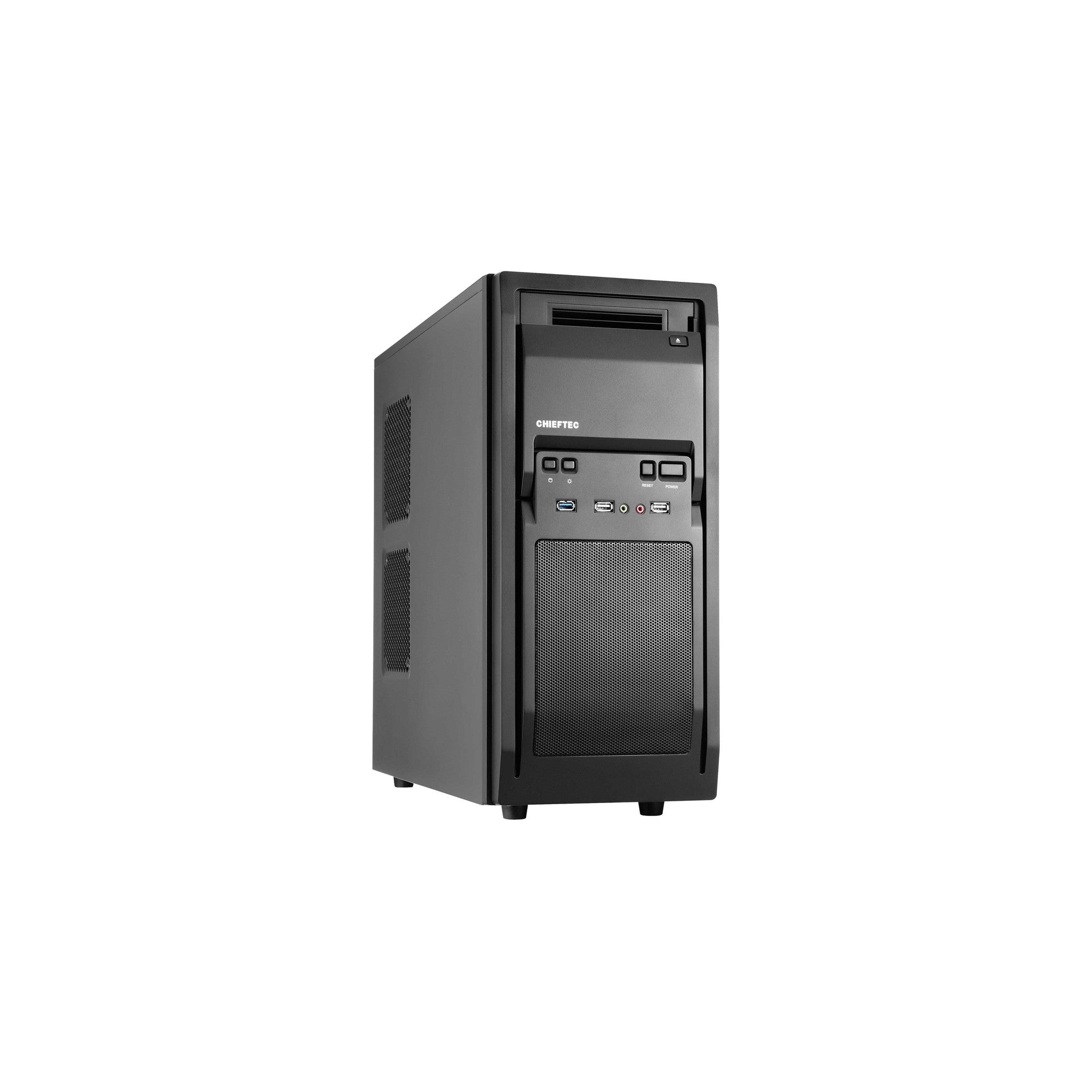 Chieftec Midi Tower LF-02B-OP, schwarz o.NT