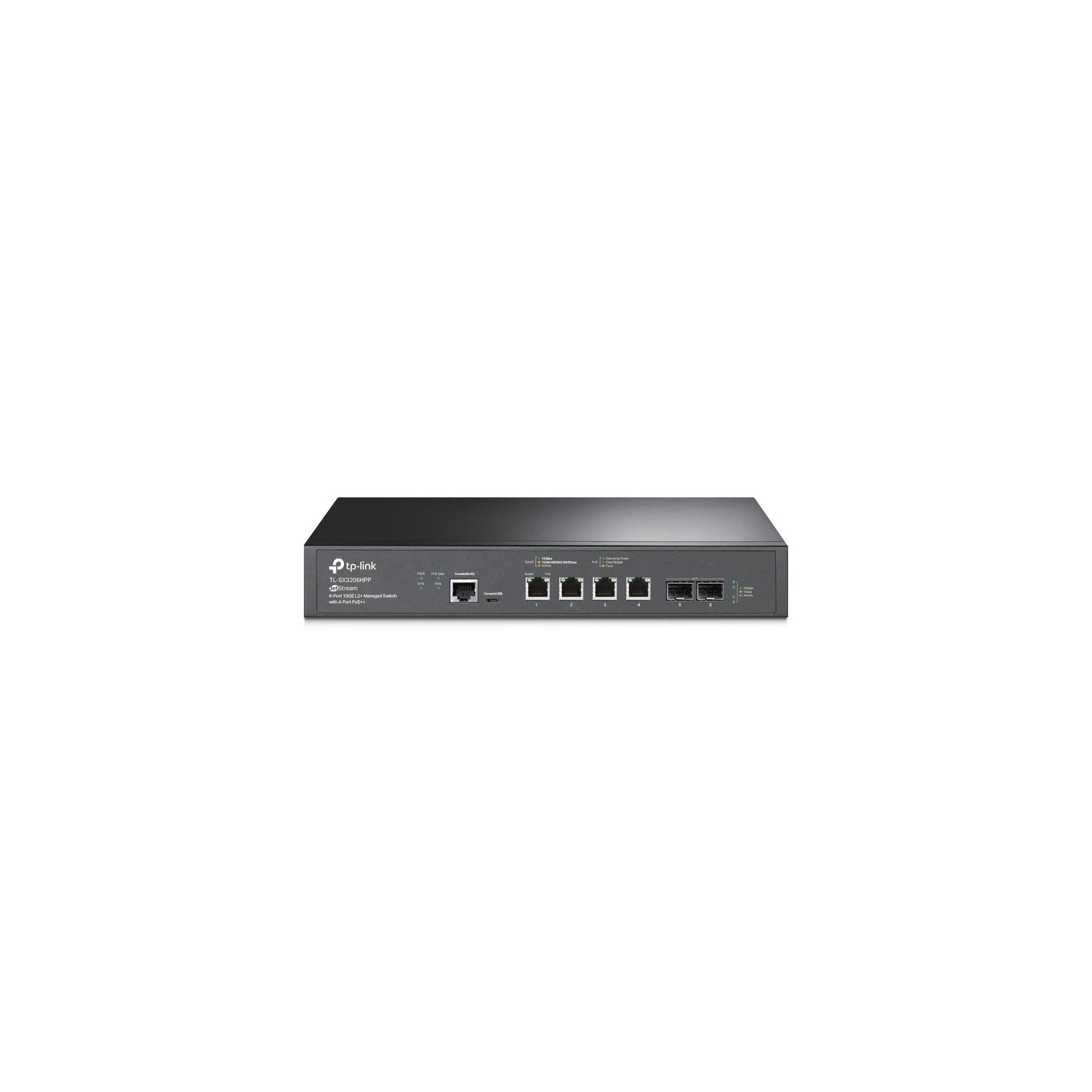 TP-Link TL-SX3206HPP 6 Port  Managed Switch