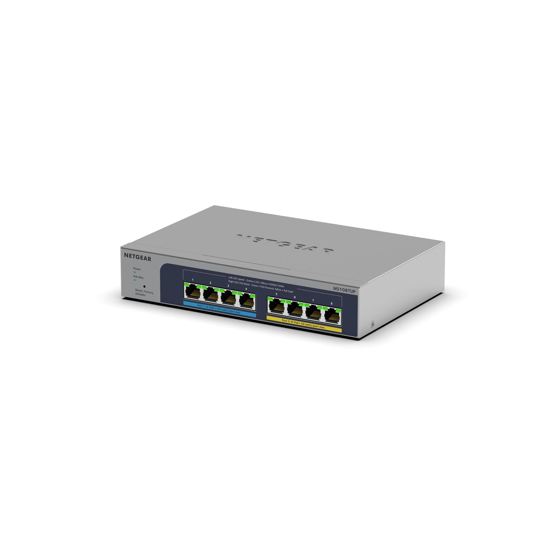 Netgear MS108TUP: 8 Port Switch PoE++