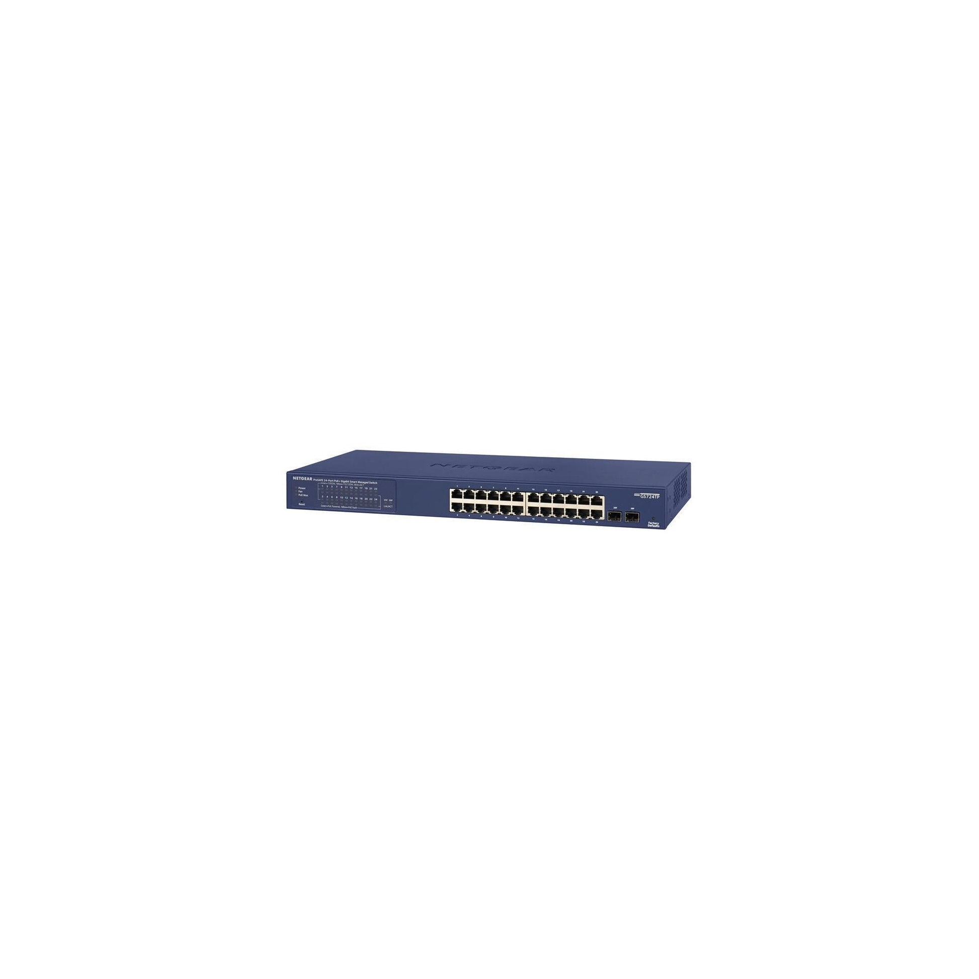 Netgear GS724TPv3:24 Port PoE Switch, 1Gbps