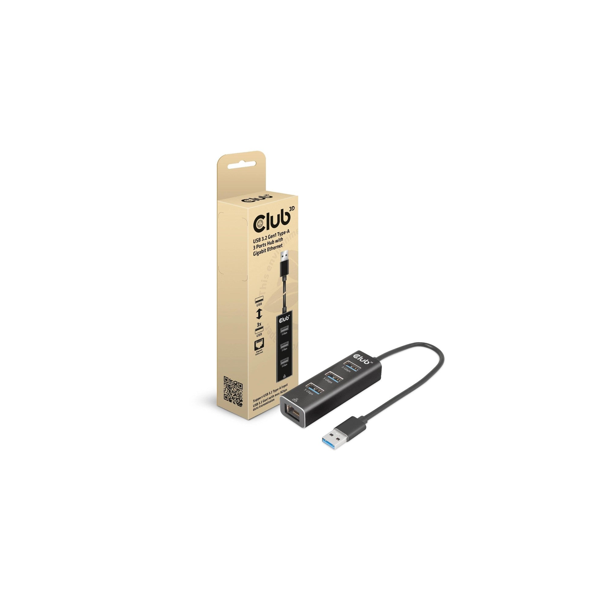 Club 3D, USB 3.2 Gen1 Typ-A