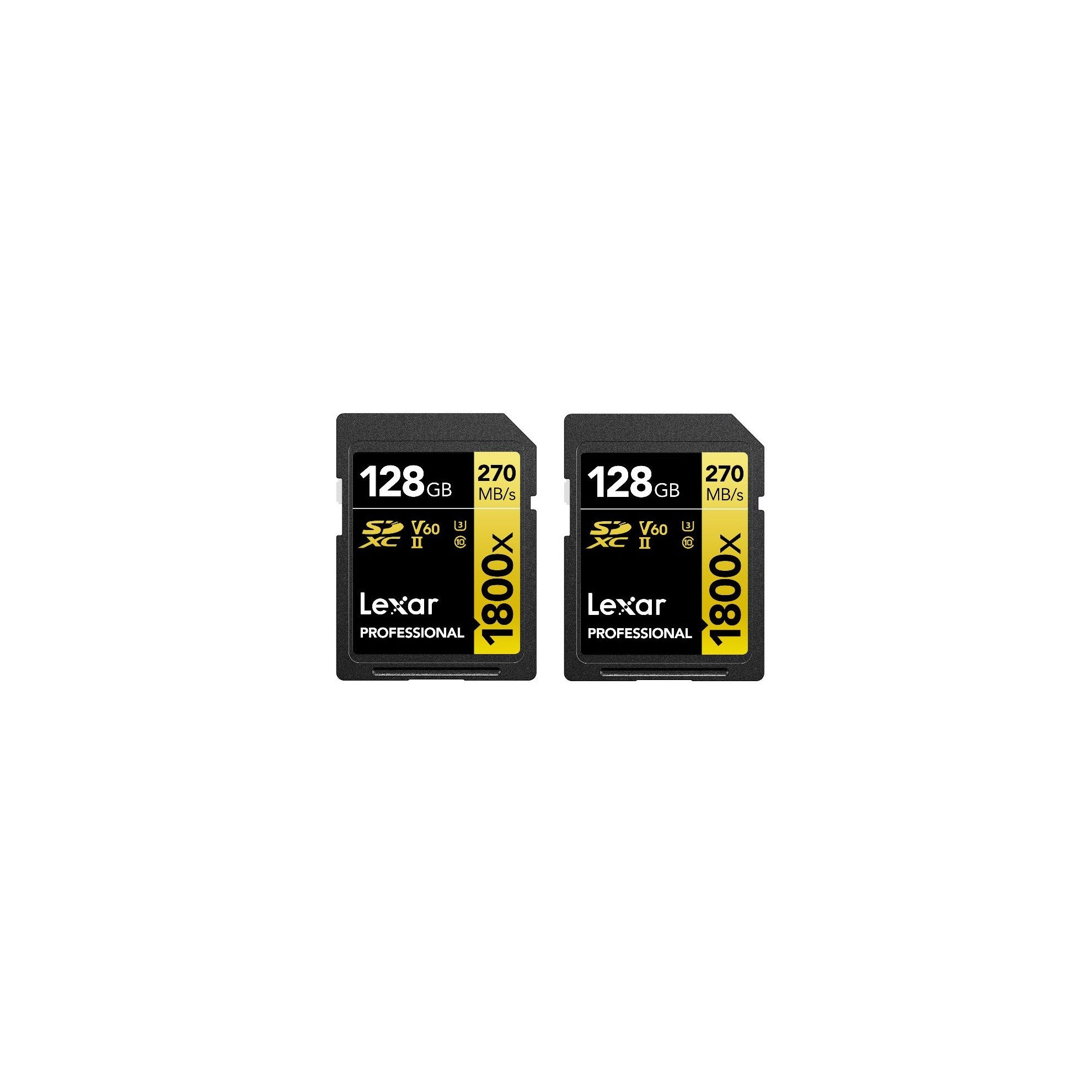 Lexar Professional SDXC 1800x UHS-II 2x128G