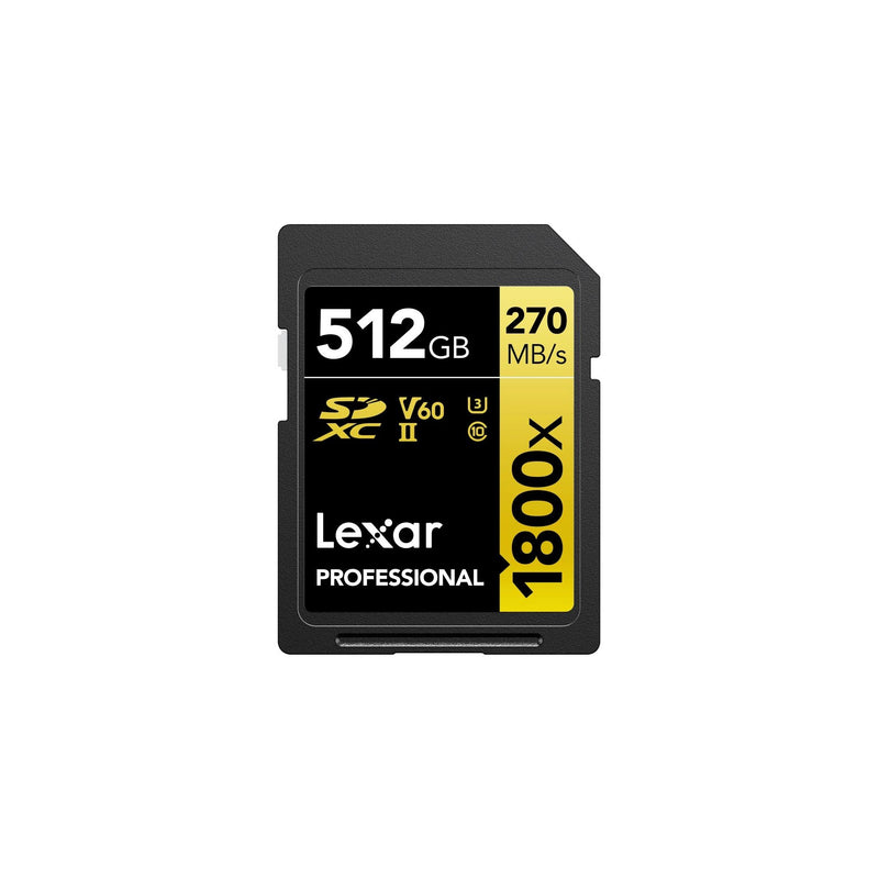 Lexar Professional SDXC 1800x UHS-II 512GB