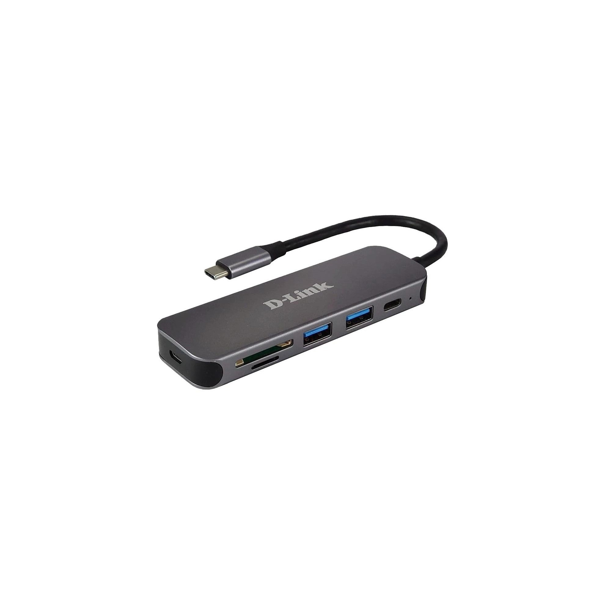 D-Link Hub DUB-2325/E: 5-in-1 USB-C Hub