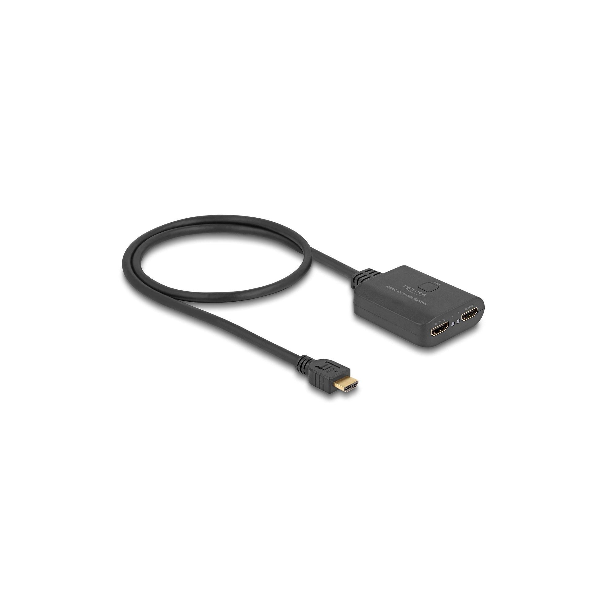 Delock HDMI Splitter 1xHDMI in/2xHDMI out