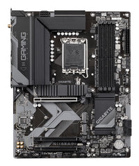 GIGABYTE B760 GAMING X AX Mainboard - Unterstützt Intel Core Prozessoren der 14. Generation, 8+1+1 Phasen digitales VRM, bis zu 7600MHz DDR5 (OC), 3x PCIe 4.0 M.2, Wi-Fi 6E, 2.5GbE LAN, USB 3.2 Gen 2
