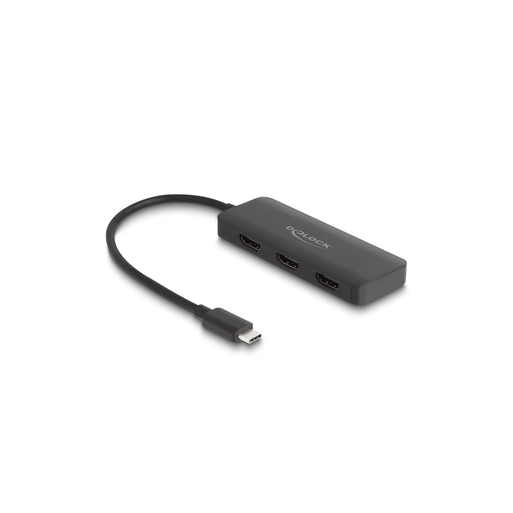 Delock USB-C Splitter zu 3x HDMI