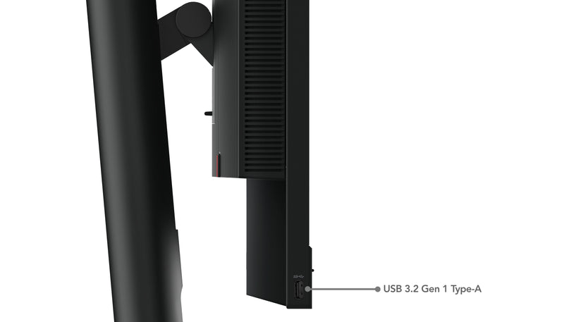 Lenovo ThinkCentre Tiny-In-One 24 Gen 5 Computerbildschirm 60,5 cm (23.8") 1920 x 1080 Pixel Full HD LED Touchscreen Schwarz