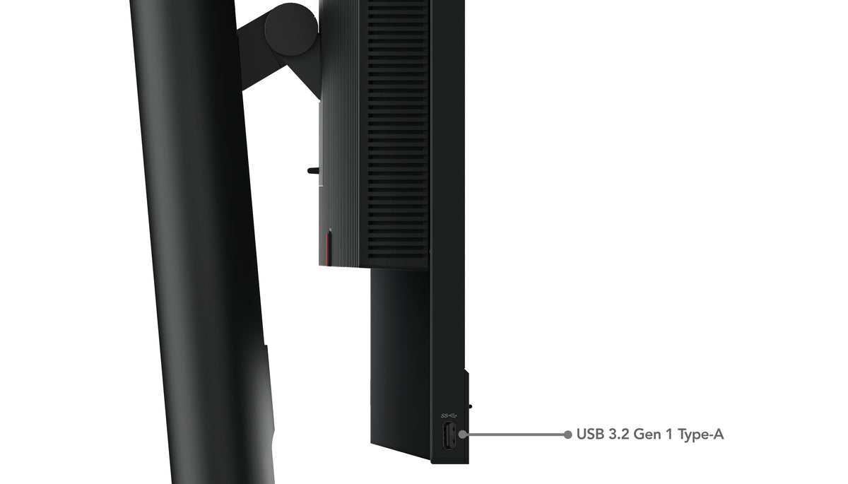 Lenovo ThinkCentre Tiny-In-One 24 Gen 5 Computerbildschirm 60,5 cm (23.8") 1920 x 1080 Pixel Full HD LED Touchscreen Schwarz