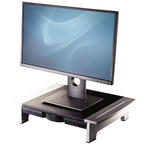Fellowes Office Suites 71,1 cm (28") Table/Banc Noir, Argent