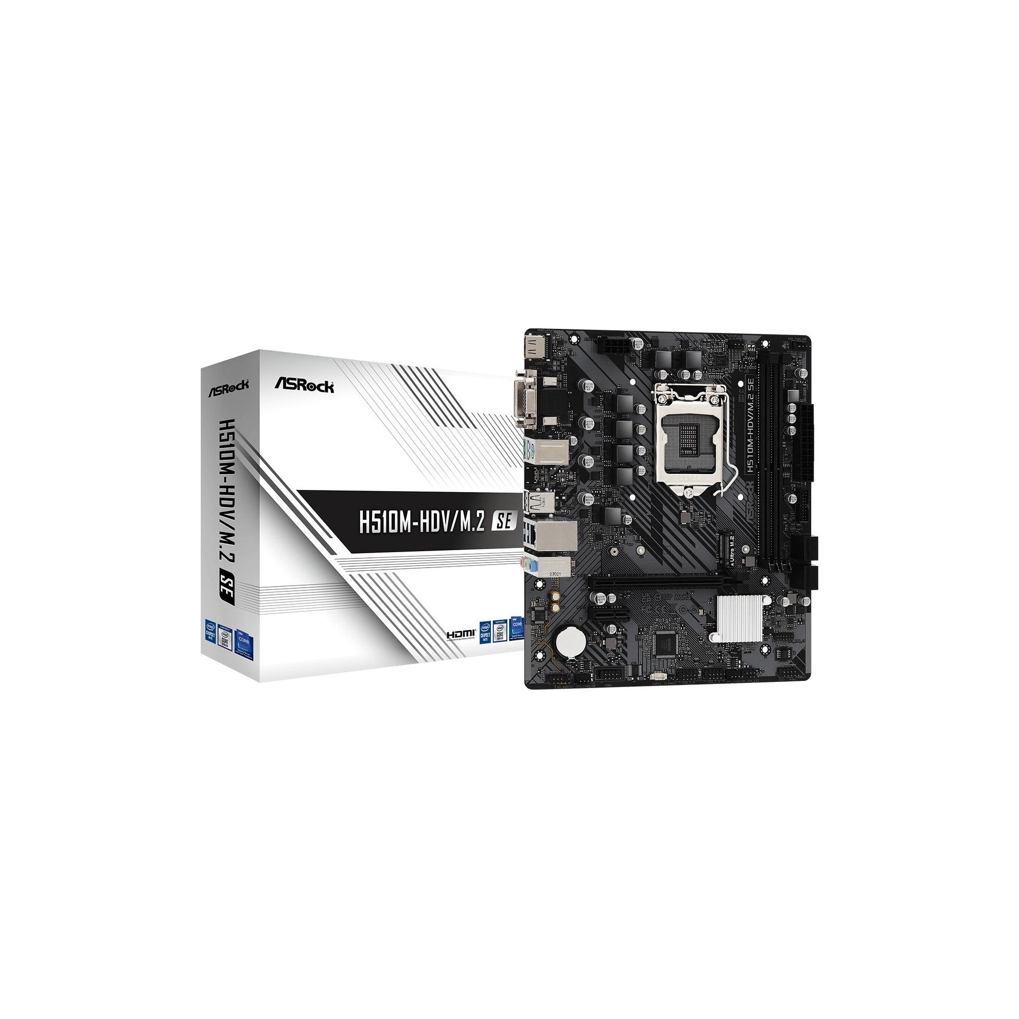 ASRock H510M-HDV/M.2 SE, mATX, LGA1200