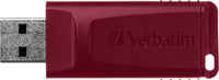 Verbatim Slider - USB-Stick - 2x32 GB, Blau, Rot