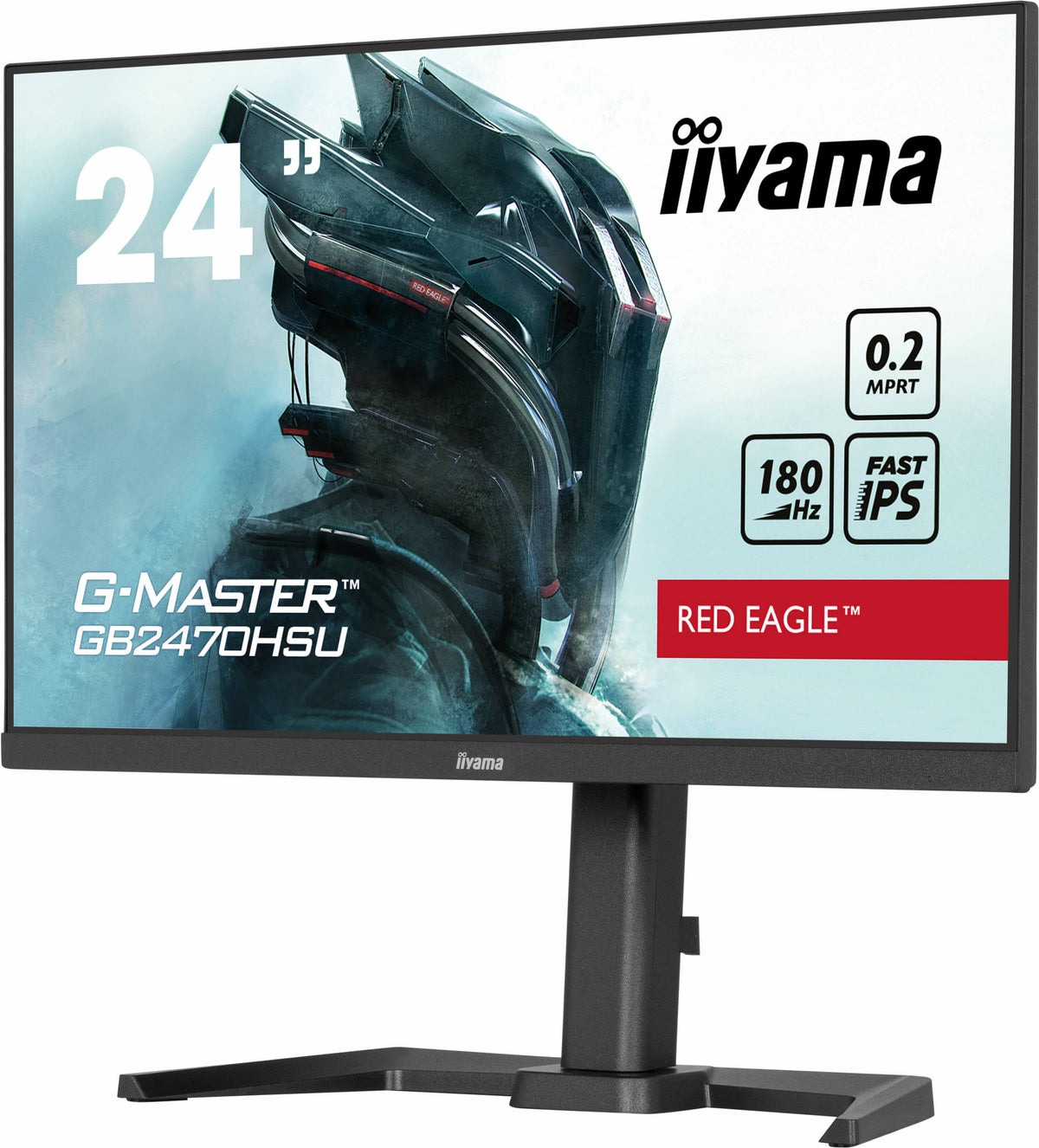 iiyama G-MASTER GB2470HSU-B6 Computerbildschirm 60,5 cm (23.8") 1920 x 1080 Pixel Full HD LCD Schwarz