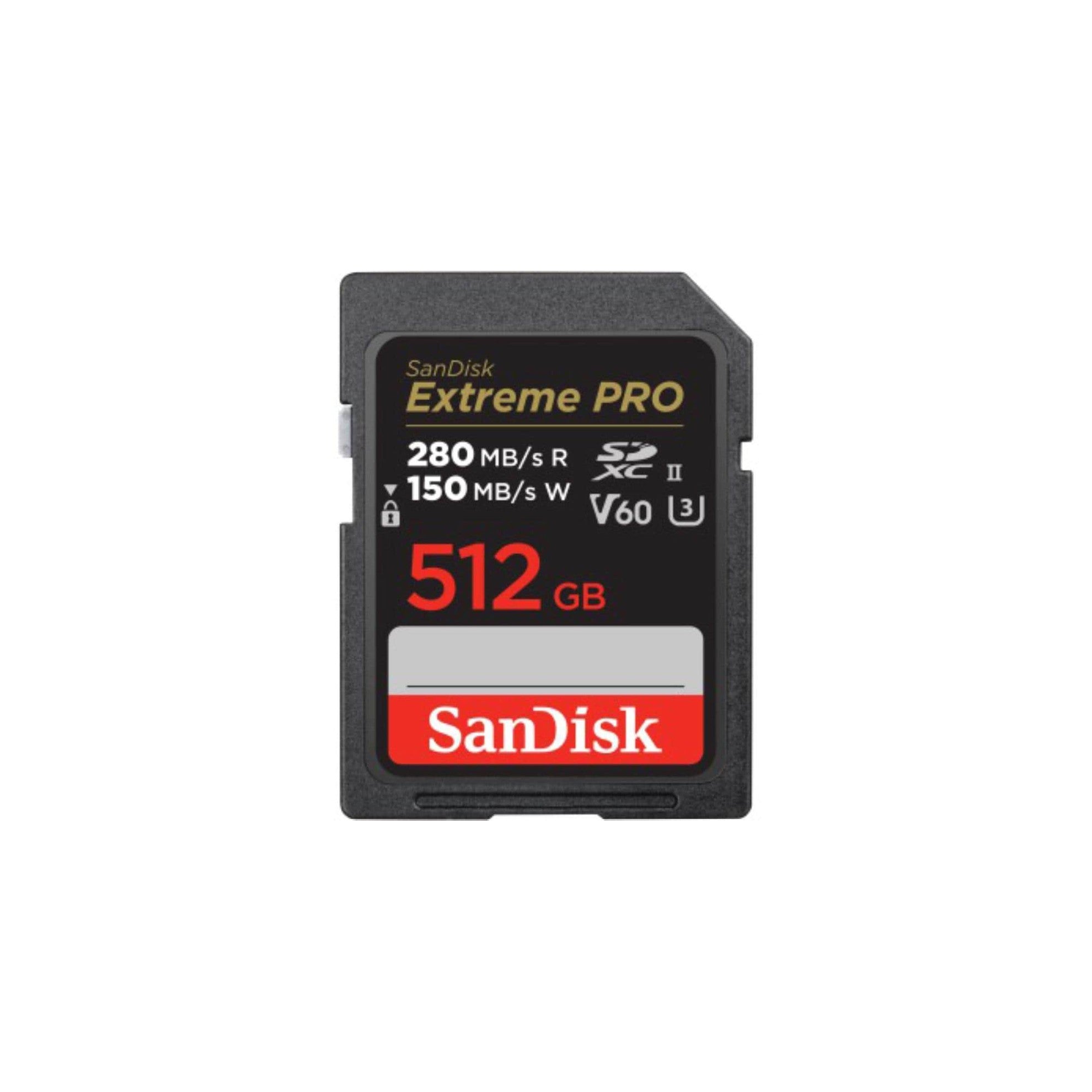 SanDisk SDXC Card Extreme PRO UHS-II 512GB