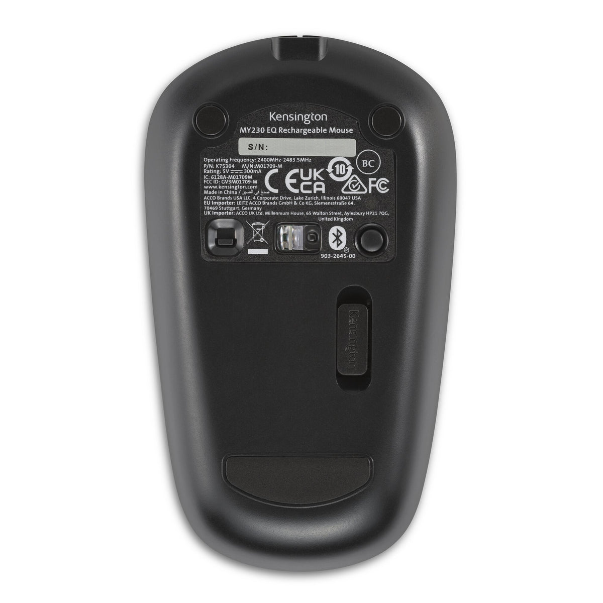 Kensington MY230 EQ Wireless Maus (Rechargeable) - Mid Size