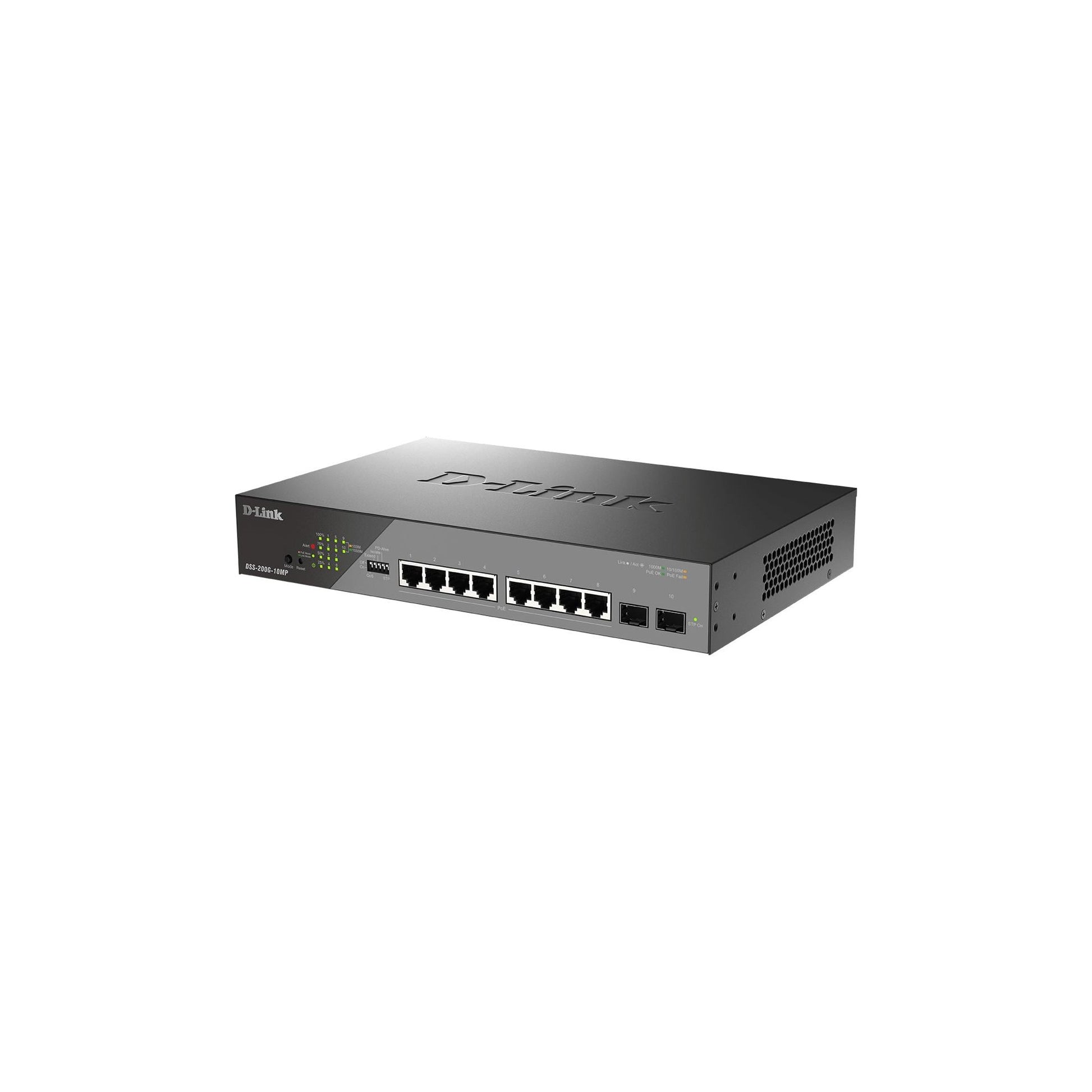 D-Link DSS-200G-10MP: 10Port PoE+-Switch