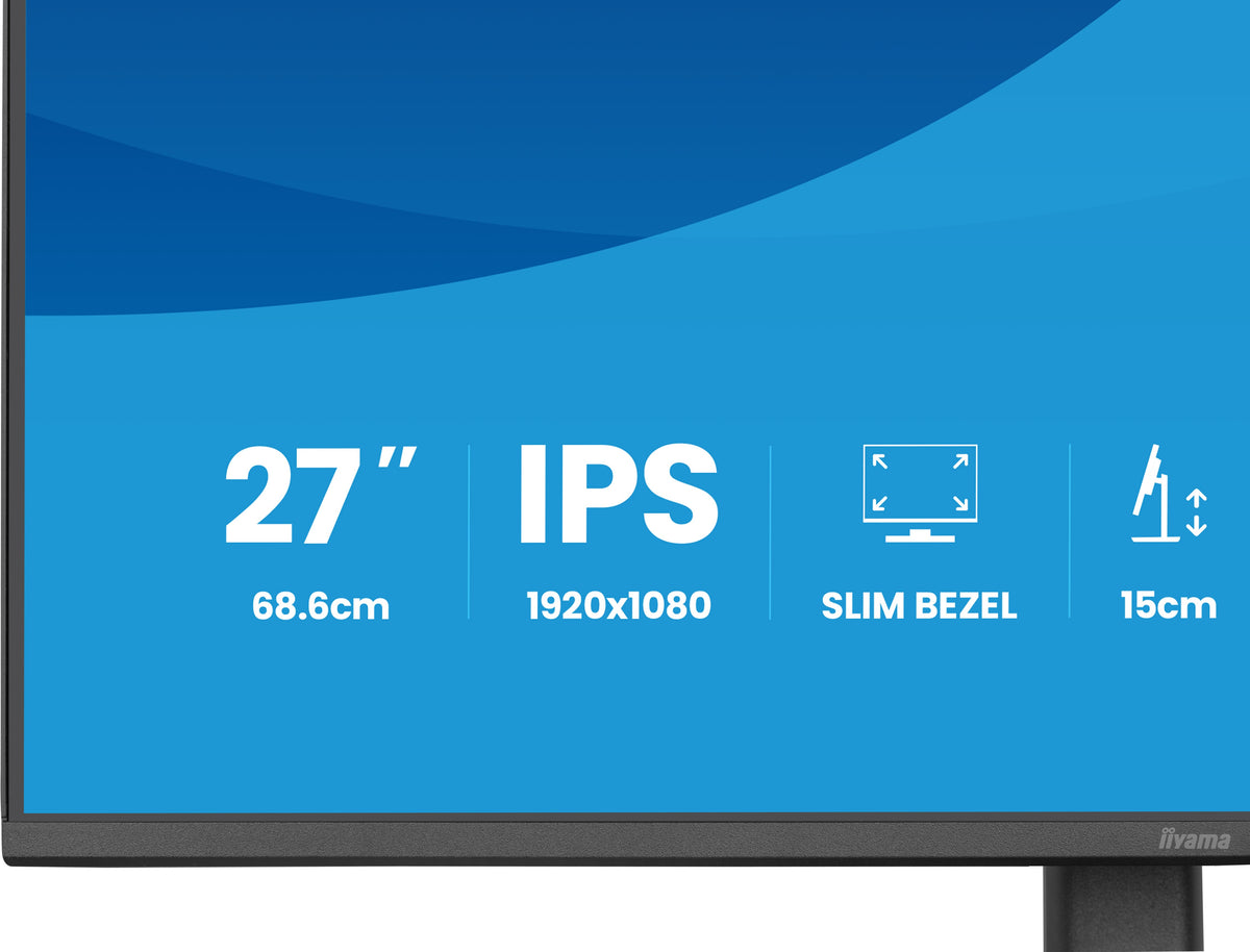 iiyama ProLite XB2793HSU-B1 Computerbildschirm 68,6 cm (27") 1920 x 1080 Pixel Full HD LED Schwarz