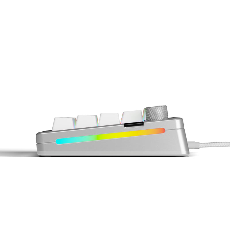 Glorious Gaming GMMK 3 PRO 65% Prebuilt Tastatur USB QWERTY US Englisch Silber