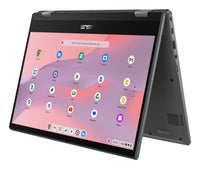 ASUS Chromebook CM14 Flip CM1402FM2A-EC0277 MediaTek Kompanio 520 35,6 cm (14") Touchscreen Full HD 8 GB LPDDR4x-SDRAM 128 GB eMMC Wi-Fi 6 (802.11ax) ChromeOS Grau