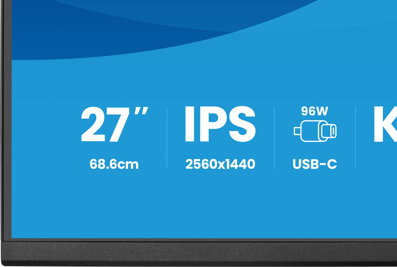 iiyama ProLite XB2797QSNP-B1 Computerbildschirm 68,6 cm (27") 2560 x 1440 Pixel Quad HD LCD Schwarz