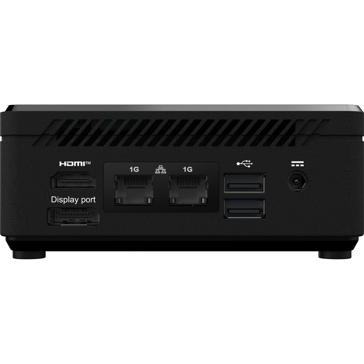 MSI Cubi N ADL S-078EU Intel® N N100 4 GB DDR4-SDRAM 128 GB SSD Windows 11 Pro Mini PC Mini-PC Schwarz