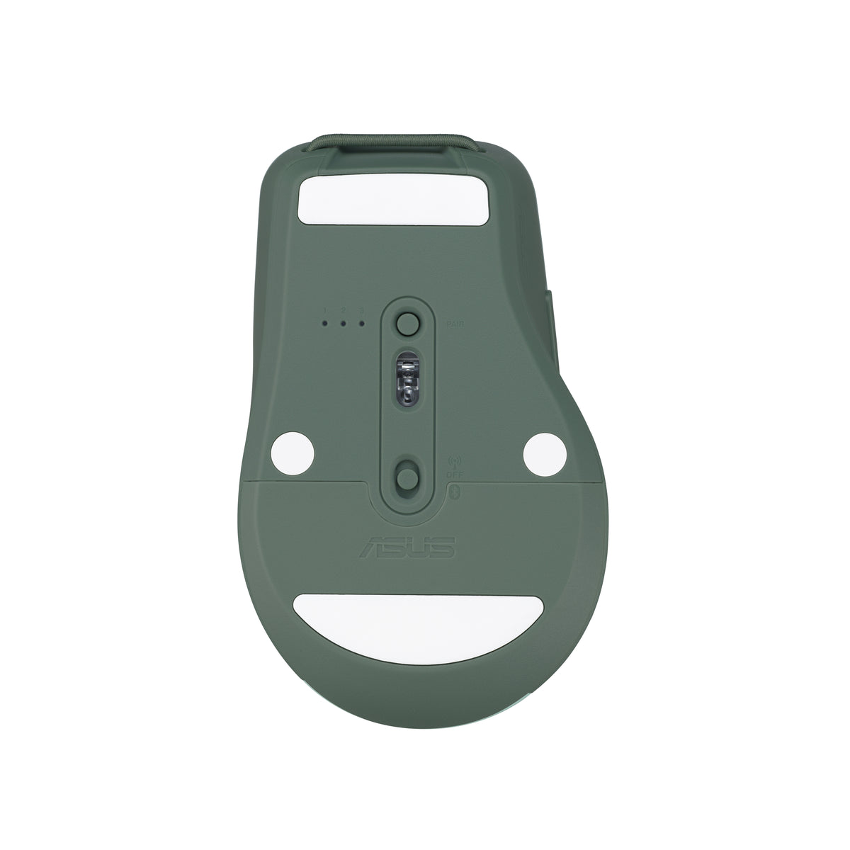 ASUS SmartO Mouse MD200 Silent Plus Maus Büro Beidhändig RF Wireless + Bluetooth Optisch 4200 DPI