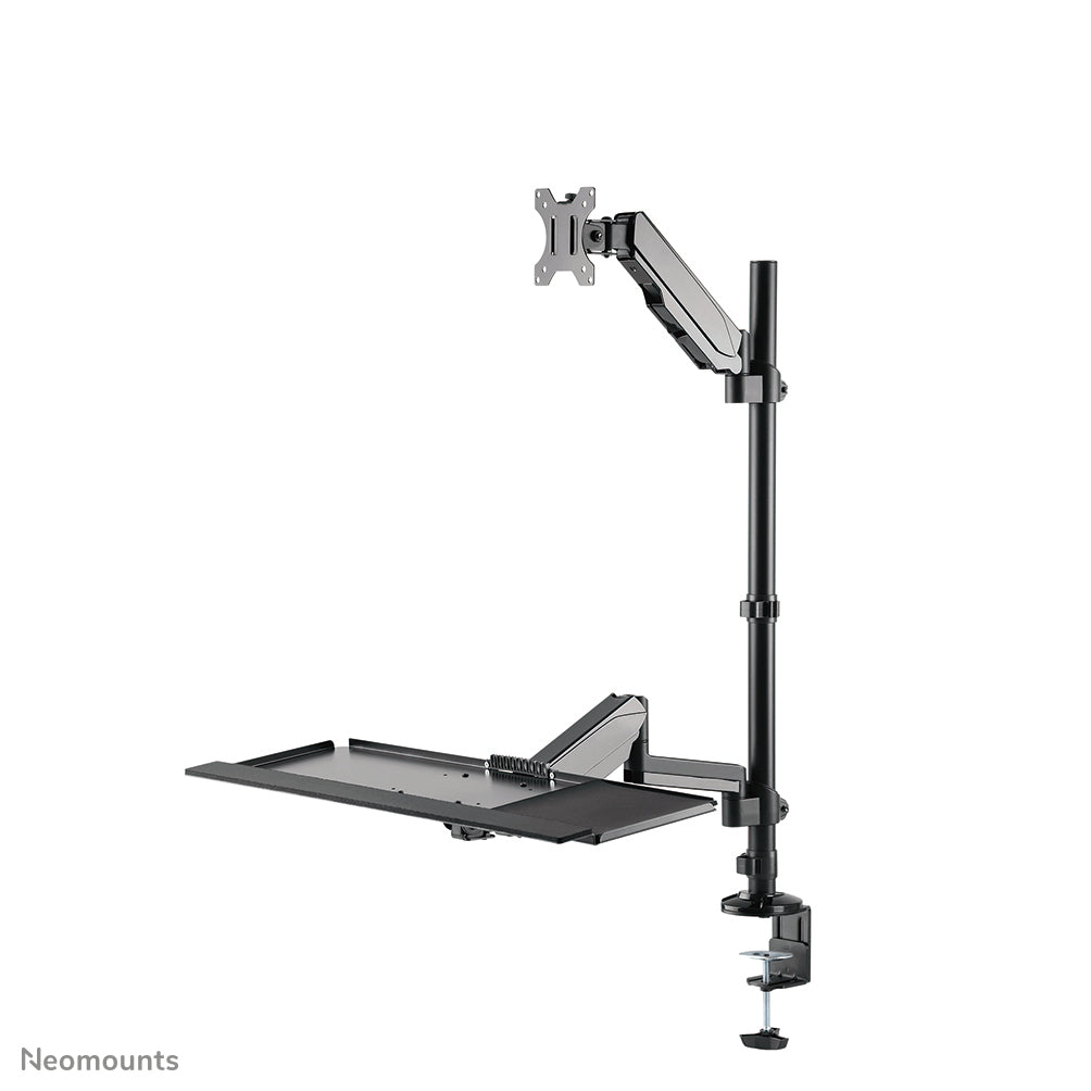 Neomounts DS90-325BL1 Sitz-Steh-Arbeitsplatz Tischmontage 17-32" - Gasfeder