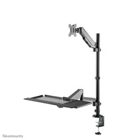 Neomounts DS90-325BL1 Sitz-Steh-Arbeitsplatz Tischmontage 17-32" - Gasfeder