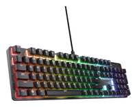Trust GXT 871 Zora Tastatur Gaming USB Deutsch Schwarz