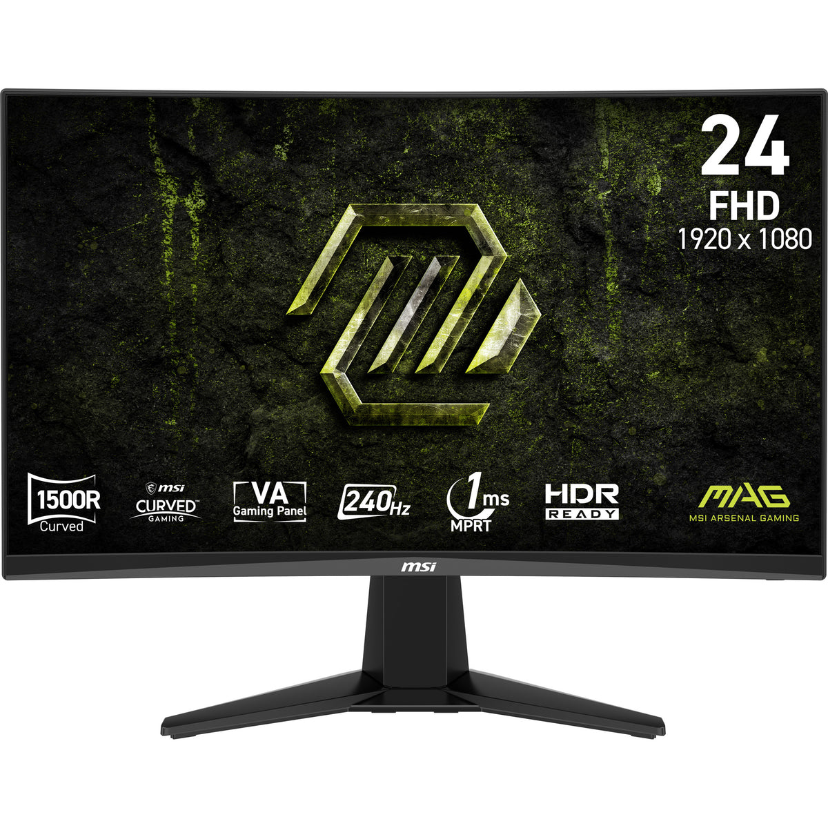 MSI MAG 245C X24 Computerbildschirm 59,9 cm (23.6") 1920 x 1080 Pixel Full HD LCD Schwarz