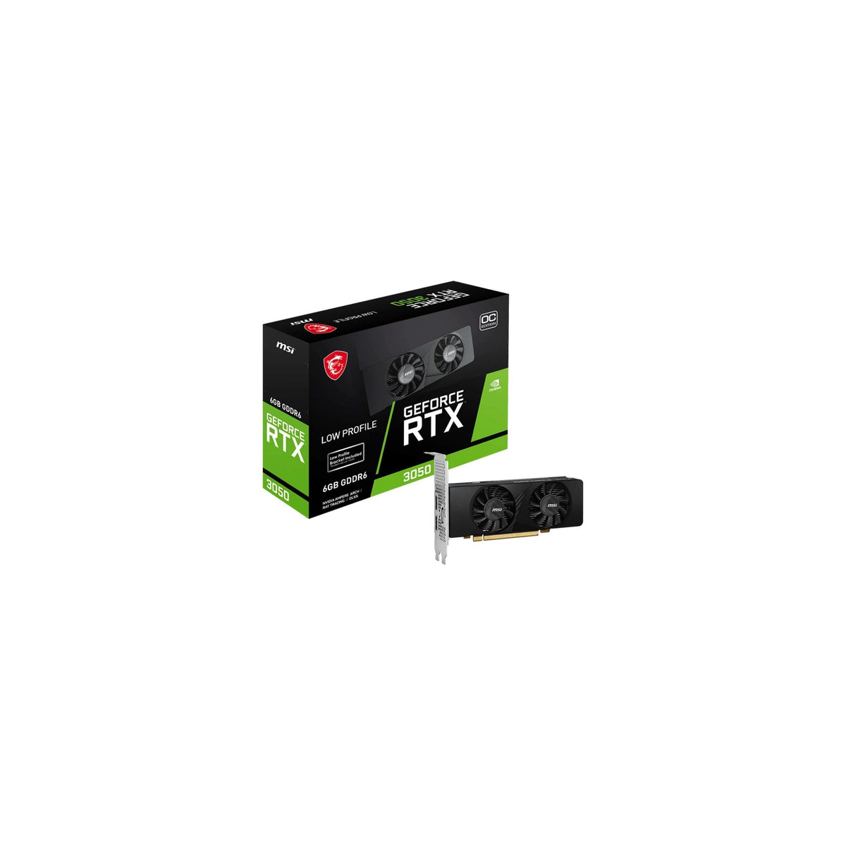 MSI RTX3060 LP 6G OC, 6GB