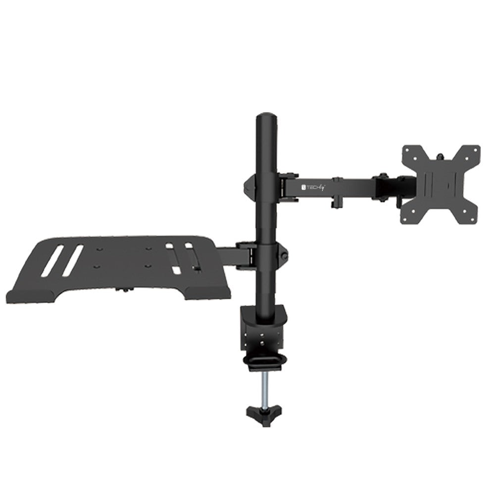 Techly ICA-LCD 174NB Flachbildschirm-Tischhalterung 81,3 cm (32") Tisch/Bank Schwarz