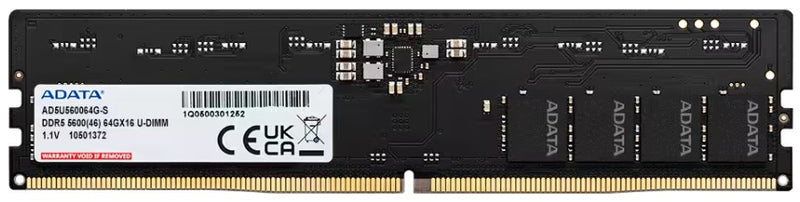 ADATA AD5U560064G-S Speichermodul 64 GB 1 x 64 GB DDR5 5600 MT/s 288-pin DIMM
