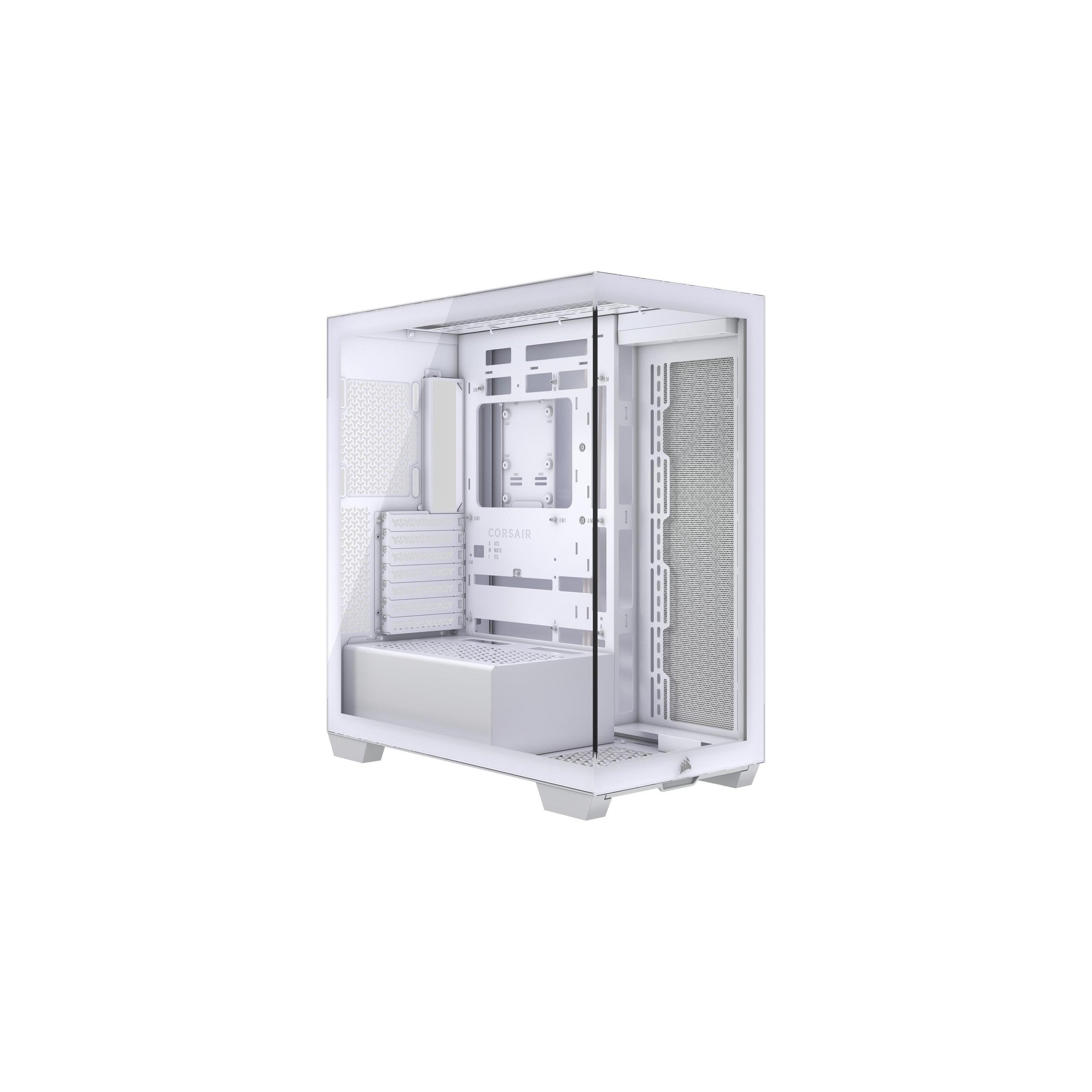 Corsair Midi Tower 3500X TG Weiss