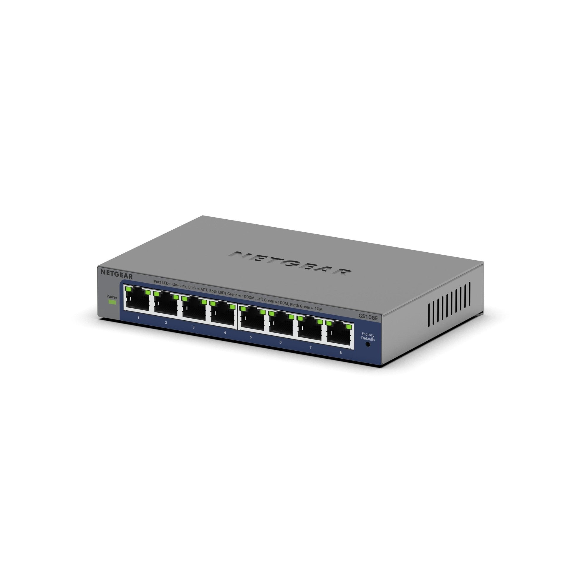 Netgear GS108E v4: 8 Port Switch