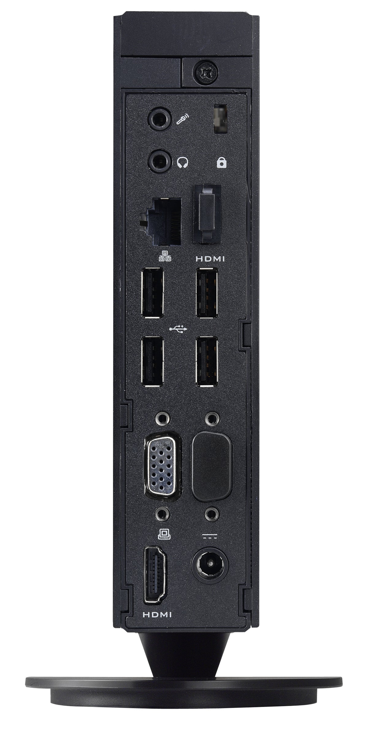 Shuttle XS35GS-803 V3L PC Intel Atom® D2550 2 GB DDR3-SDRAM 320 GB HDD AMD Radeon HD 7410M Nettop Mini-PC Schwarz