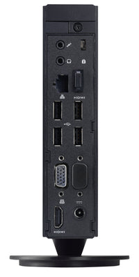 Shuttle XS35GS-803 V3L PC Intel Atom® D2550 2 GB DDR3-SDRAM 320 GB HDD AMD Radeon HD 7410M Nettop Mini-PC Schwarz