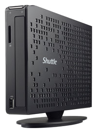 Shuttle XS35GS-803 V3L PC Intel Atom® D2550 2 GB DDR3-SDRAM 320 GB HDD AMD Radeon HD 7410M Nettop Mini-PC Schwarz