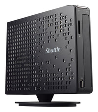 Shuttle XS35GS-803 V3L PC Intel Atom® D2550 2 GB DDR3-SDRAM 320 GB HDD AMD Radeon HD 7410M Nettop Mini-PC Schwarz