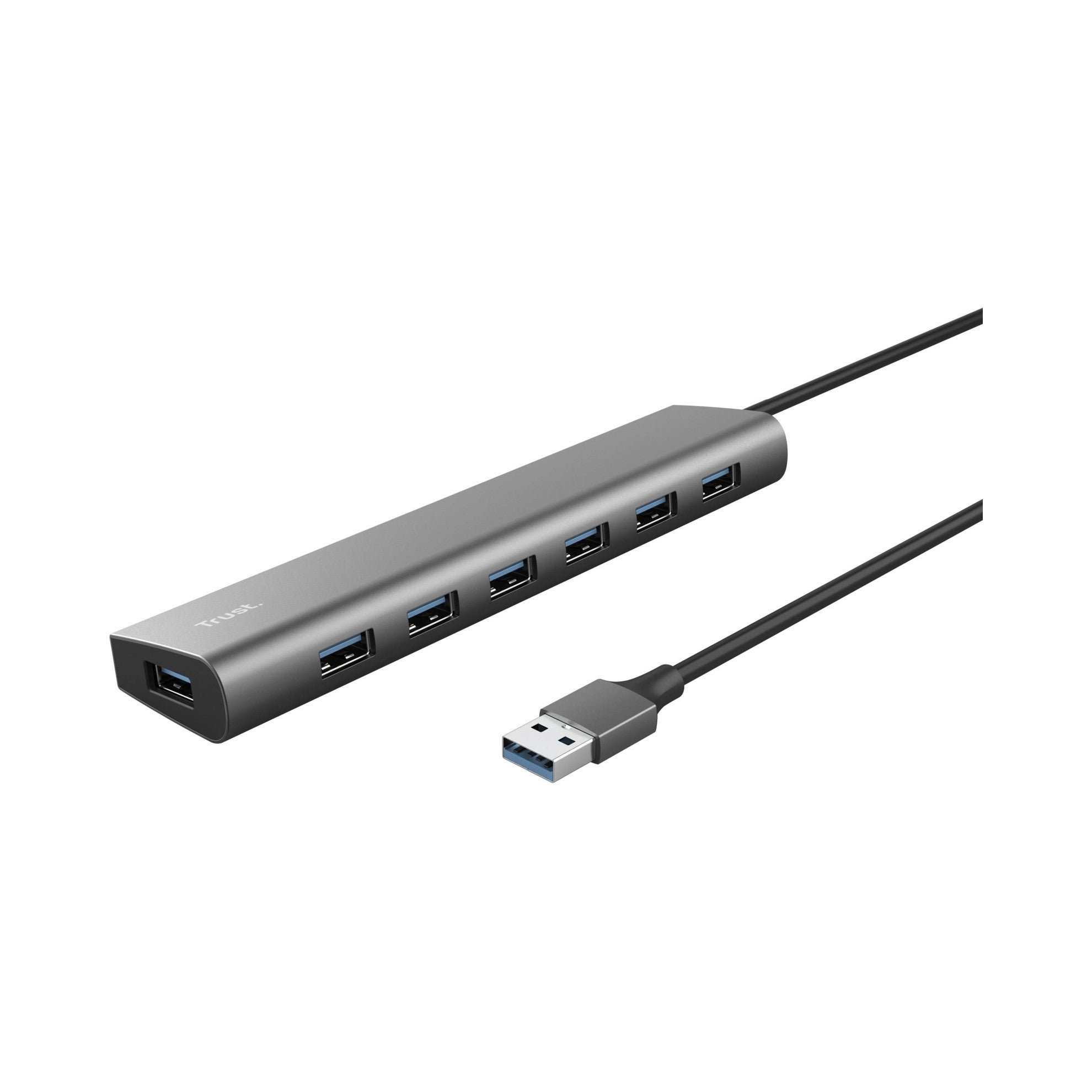 Trust Halyx USB 3.2 Gen1-Hub mit 7 Ports